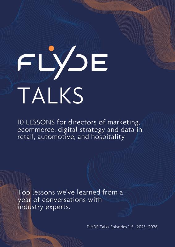 Cover of the FLYDE Talks · 10 lessons document